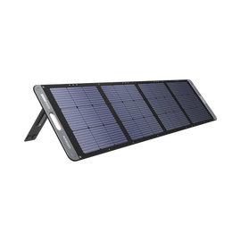 Panel Solar Plegable 200W / Recomendado para el Power Station Portable de 1200W UGREEN /  Alta Eficiencia de Conversión / Alineación Inteligente de la Luz Solar / Resistente Al Agua y Duradero / Incluye Cable XT60 Macho a Macho 2m.