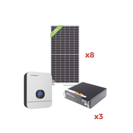 Kit de Energia Solar para Minisplit 110Vca Max.1400W