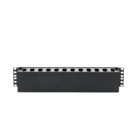 Organizador de Cables Horizontal de 2U para Rack de 19