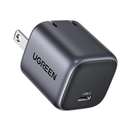 Cargador Mini de 30W serie Nexode | 1 USB-C de Carga Rápida | Tecnología GaN II | Power Delivery 3.0 | Quick Charge 4.0 | Carga Inteligente | Múltiple Protección  | Mayor Eficiencia Energética | Tamaño Compacto |