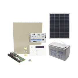 Sistema de Alarma VISTA48LA Alimentado por Celda Solar, incluye Teclado con Receptor Inalambrico