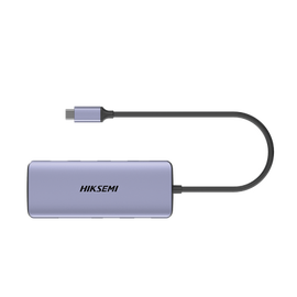 Hub (Adaptador) USB - C / 8 en 1 / 1 Salida HDMI (4K) / 1 Salida USB 2.0 / 3 Salidas USB 3.0 / 1 Salida SD (Memoria SD) / 1 Salida TF (Micro SD) / 1 Entrada USB - C (Carga Rapida / 100 Watts)