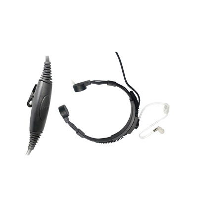 Micrófono ligero de garganta para radios ICOM ICF11/14/3021//3013/3103/3003 Micrófono ligero de garganta para radios ICOM ICF11/14/3021//3013/3103/3003