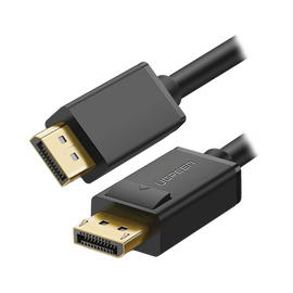 Cable DisplayPort 1.2 Macho a Macho/ Longitud 1.50 m / Versión DP1.2 / Soporta 4K@60Hz; 2K@144Hz / Soporta 3D / Color profundo de 8 y 10 bits / Blindaje Interno Múltiple / Cobre Estañado 28AWG  / Botón de Liberación