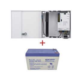 Kit / Fuente PL12DC5ABK + Batería incluída PL712
