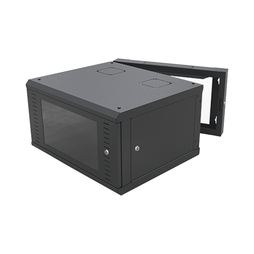 Gabinete Abatible de Pared (Con Marco Trasero) con Rack 19
