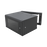 Gabinete Abatible de Pared (Con Marco Trasero) con Rack 19