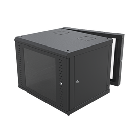 Gabinete Abatible de Pared (Con Marco Trasero) con Rack 19