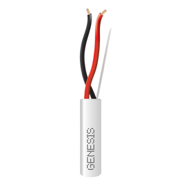 Bobina de 152 Metros de Cable / 2x18 AWG / Uso INTERIOR / Riser / Color Blanco / Para Aplicaciones en Alarmas de Intrusión, Control de Acceso, Automatización, Interfonos, TV Porteros, Audio y Voceo