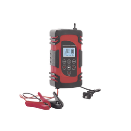 Cargador de Baterías / 12 o 24 Vcc / hasta 40 Ah / 2, 4 o 6 A / Display LCD
