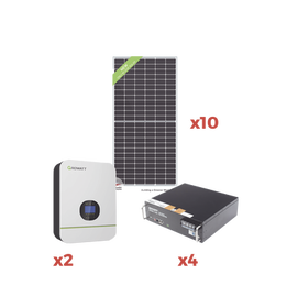 KIT DE ENERGIA SOLAR PARA MINISPLIT 220VCA  2000W