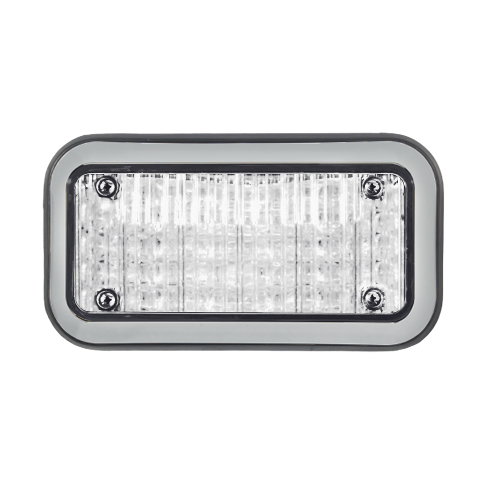Luz Perimetral 3X7 y LEDs claros, con bisel