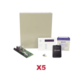 Kit de 5 Paneles VISTA48 con Batería y Transformador
