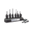 Multicargador rápido de escritorio de 6 cavidades para radios Motorola CP150 / CP200 / CP250 / EP450/ DEP450 / PR400/DEP450. Para uso con baterías Ni-Cd, Ni-MH, Li-Ion, Li-Po.