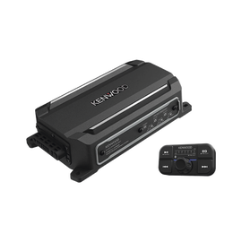 Amplificador de audio de 4 canales con control remoto y con conexión Bluetooth de 600 W de salida máxima