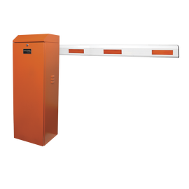Kit de Barrera Vehicular Derecha Color Naranja y Brazo Ajustable de 3.6 a 5.5 m