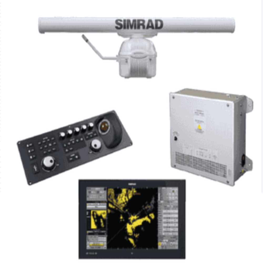 Radar System ARGUS band X with antenna and monitor M5024 type approved of IMO/SOLAS