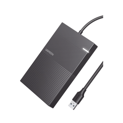Carcasa de Disco Duro 2.5'' (Enclosure) / Adecuado para HDD y SSD de 2.5” / Chip Inteligente / UASP & TRIM / Led Indicador / ABS / Hibernación Automática / Compatible con SATA I II III, HDD, SSD de hasta 6TB