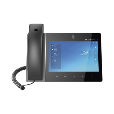 Teléfono IP Android 11, 16 líneas SIP con 16 cuentas, pantalla táctil  8