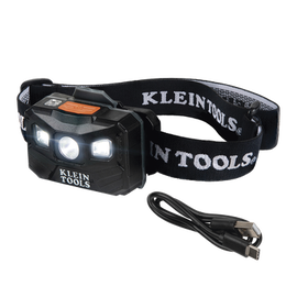 Lámpara Luz LED Frontal Recargable de 400 Lúmenes, Apagado Automático, con Correa de Tela, Adaptable y Ajustable a Gorros, Cascos, Cachuchas  o directo a Frente Humana (Tipo Minero)