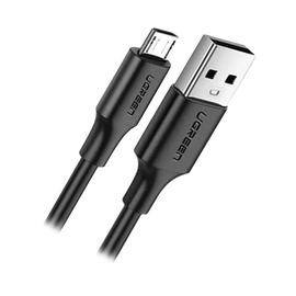 Cable USB-A a Micro USB | 1 Metro | Tecnología de Carga Rápida Qualcomm / QC 3.0/2.0 | Recarga hasta 18W | Transmisión de Datos hasta 480Mbps | Tecnología de Carga Segura | Hasta 5,000 Flexiones | ABS y PVC de Alta Duraci&oacut
