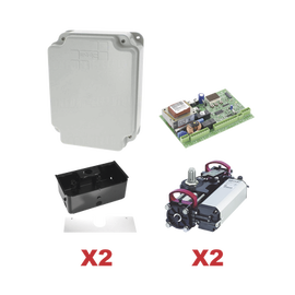Kit de Operadores Subterraneos FAAC S800 a 115V Para Puertas Abatibles / Para Puertas de Hasta  2 Metros y  800 Kg