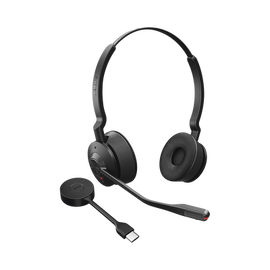 Jabra Engage 55, Auricular stereo versión MS con aislamiento de ruido activa, adaptador DECT USB-A (9559-450-125)