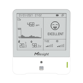 Display LoRaWAN con sensor de temperatura, humedad y calidad del aire
