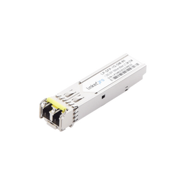 Transceptor Óptico SFP (Mini-Gbic) / Monomodo 1550 nm / 1.25 Gbps / 1000BASE-ZX / Conectores LC/UPC Dúplex / DDM / Hasta 80 km