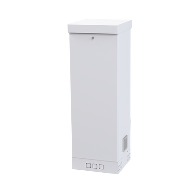 Gabinete para Piso, Capacidad, 31 Unidades de Rack, Doble puerta y Postes frontales e intermedios ajustables, Color Blanco