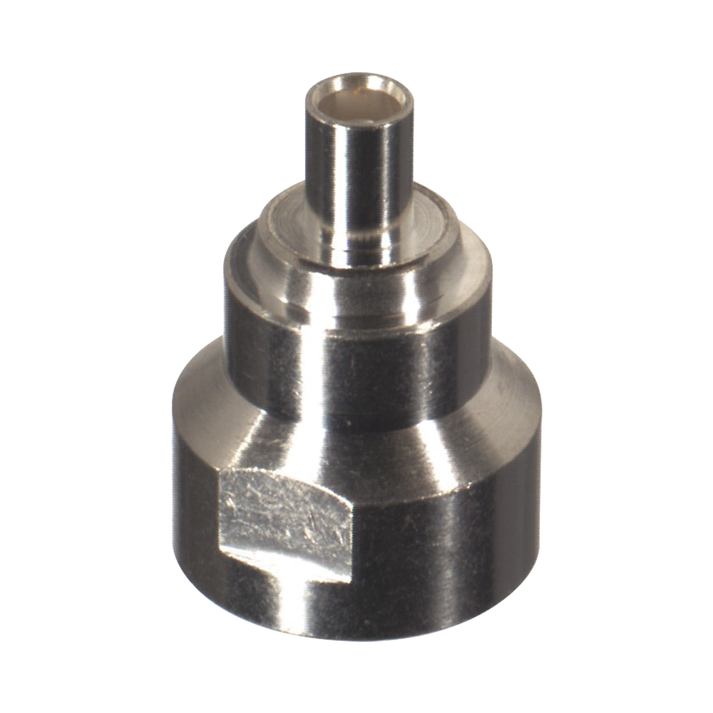 Adaptador UNIDAPT Hembra a MCX Hembra. Plata / Oro / Teflón.