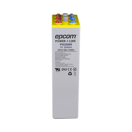 Batería de GEL PURO OPzV / 2 V @ 2,000 Ah / Ciclo profundo /Uso en Aplicaciones Fotovoltaicas y de Respald
