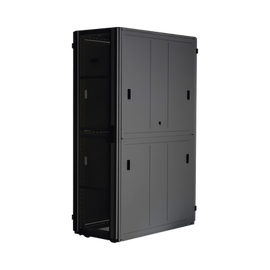 Gabinete FlexFusion™ XGL (Light) para Centros de Datos, 42 UR, 800 mm de Ancho, 1200 mm de Profundidad, Fabricado en Acero, Color Negro