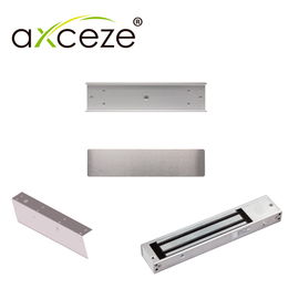MZLC620 KIT 1x CHAPA MAGNETICA AX-M620T + 1x BRACKET TIPO U AX-M620-U +1x BRACKET TIPO L AX-M620-L PARA PUERTA DE VIDRIO CON MARCO/TEMPORIZADOR