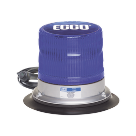 Baliza led pulso, 12-24vdc, 11 patrones de flash, montaje de imán de vacío, azul