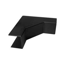 Esquinero Interior Color Negro de PVC Auto Axtinguible, Para Canaleta TMK-1720-N-CC (5220-02003)