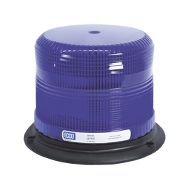 Baliza pulse II, base de polipropileno reforzado, epoxy relleno, bajo perfil, 12-48vdc, 11 patrones de flash, azul