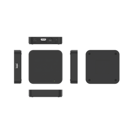 TV Box Android UHD, Compatible con Google TV , Conexión WiFi en 2.4 y 5 GHz, Puerto LAN RJ45, Puerto  HDMI.