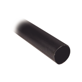 Tubo Termoencogible (Termofit) Negro de 1.2 m, 2