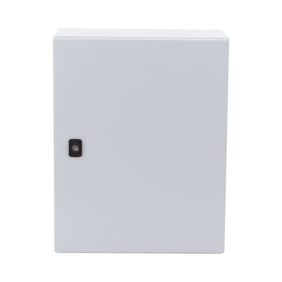 Gabinete de Uso Exterior NEMA 4/12; IP66; IK10, 500 x 400 x 260 mm, De Acero, Color Gris Claro