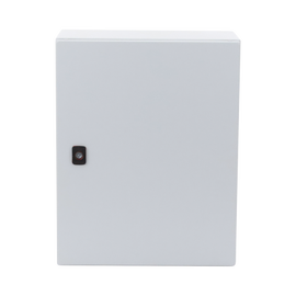 Gabinete de Uso Exterior NEMA 4/12; IP66; IK10, 500 x 400 x 260 mm, De Acero, Color Gris Claro