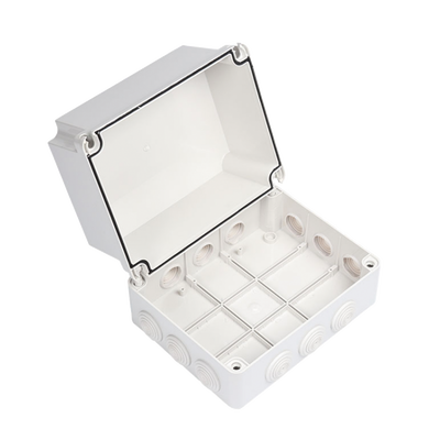 Gabinete Derivación de Plástico (190 X 240 X 165 mm) con 12 Glándulas de Goma