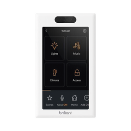 Control de iluminación touch desde su pantalla en pared