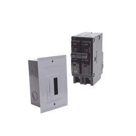 Kit Centro de Carga para empotrar con 1 Interruptor Térmico de 2 Polos, 15Amp 120/240Vca 10kA.