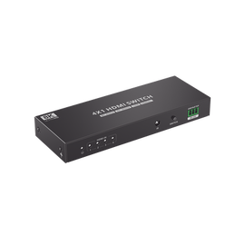 Switch Conmutador  HDMI 4X1 | 4 Entradas 1 Salida | Velocidad de trasmisión 48 Gbps | Resolución 8K | Salida de audio | HDCP 2.3