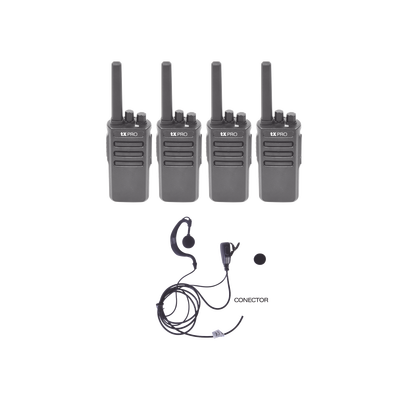 Kit de 2 TX500DUO con  4 accesorios de audio TXEHK