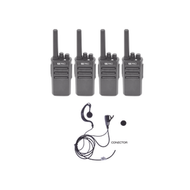 Kit de 2 TX500DUO con  4 accesorios de audio TXEHK
