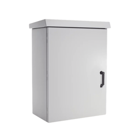 Gabinete Para Exterior OSP ComLine, Protección NEMA 4/12/4X/3/3R; IP66, 600 mm de Ancho, 500 mm de Profundidad, 12 UR, De Aluminio, Color Gris Claro