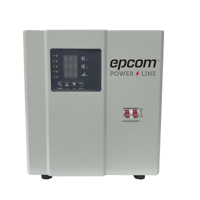 Regulador de Voltaje Industrial Bifásico 2 kVA/2 kW 220 V / Entrada 176-264 V Vca / Salida 215.6-224.4 Vca