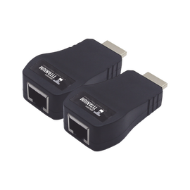 Kit Extensor 25m convertidor Señal HDMI a UTP (Cat5e/Cat 6)  / Calidad PREMIUM